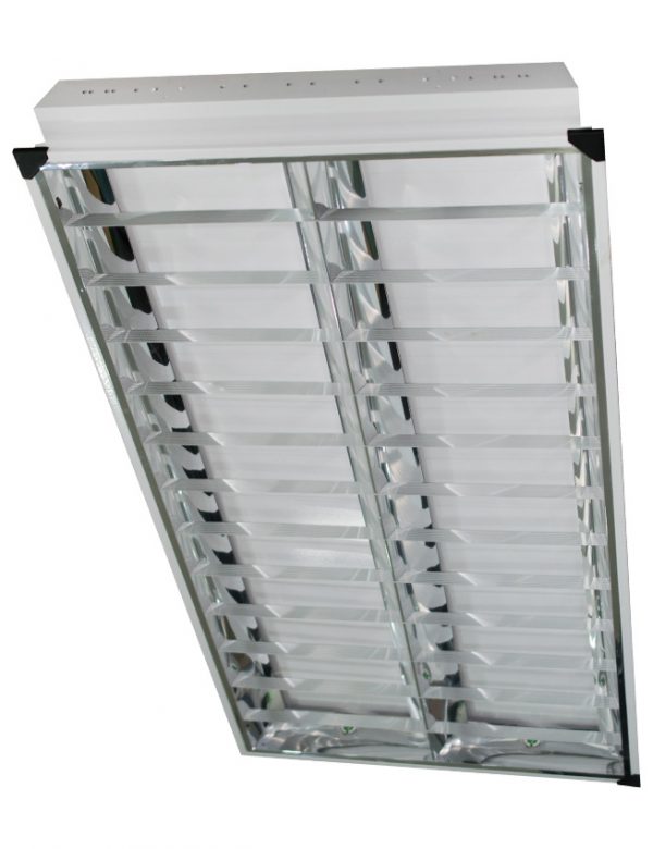 LED Housing and Fixtures Philippines Louver Surface Mount Recessed 24"x48" 2x40