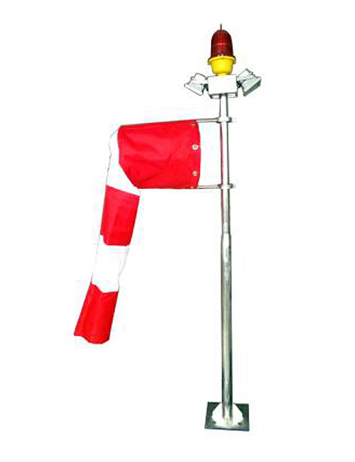 Helipad Wind Cone with Red & White Wind Sock Philippines Acrylic