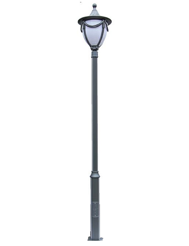 LED Lamp Post (30W, Antique Design X) from Ecoshift