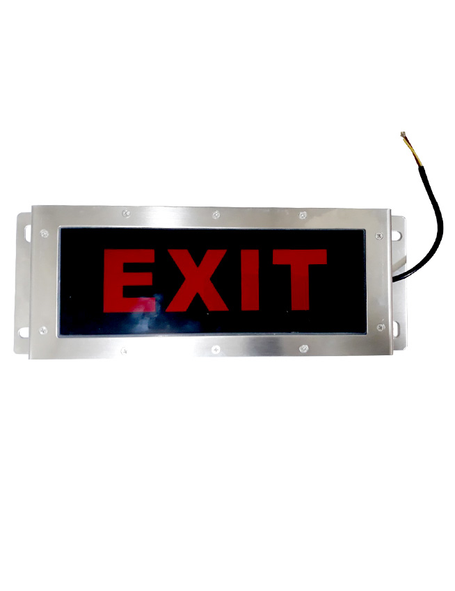 Ecoshift, LED Exit Sign (Single Face, Red Light)