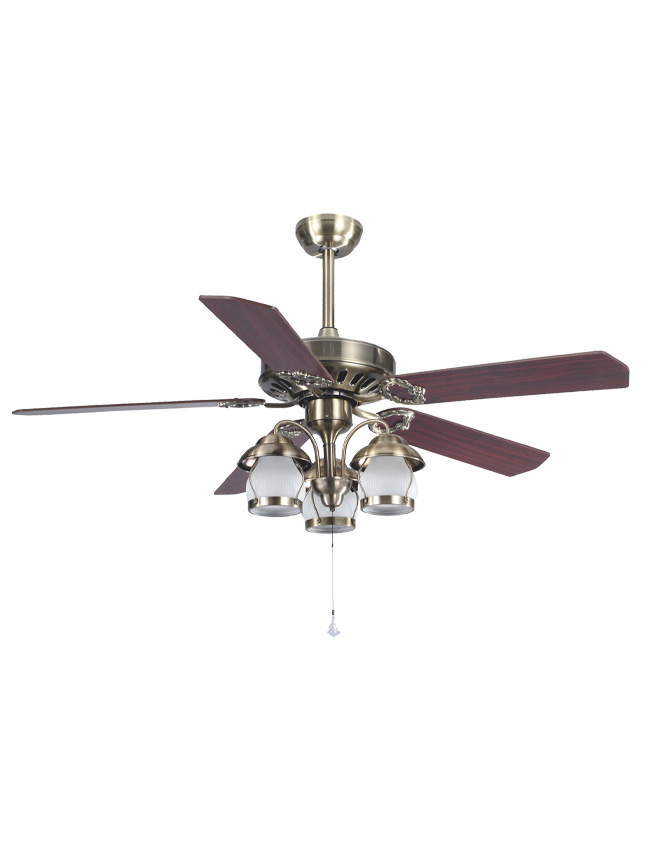 Ceiling Fan with Light Bronze Wooden Blade Fixture Housing LED Lights Supplier Philippines