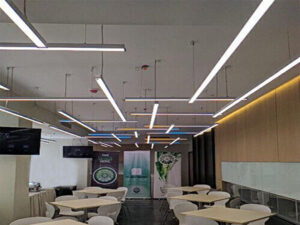 Ecoshift’s lighting project – LED linear ceiling light in De La Salle University Manila