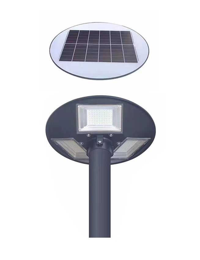 UFO Solar LED Lamp Post