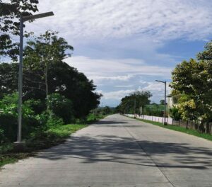 Ecoshift’s lighting project – solar road lights for Brgy. Poblacion in Hagonoy, Davao
