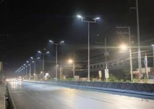 Ecoshift’s lighting project – solar road lights for Davao main road
