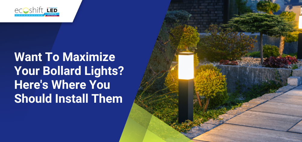 Want To Maximize Your Bollard Lights? Here's Where You Should Install Them