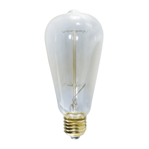 Incandescent bulb, 40W, warm-white – soft and cozy lighting solution.