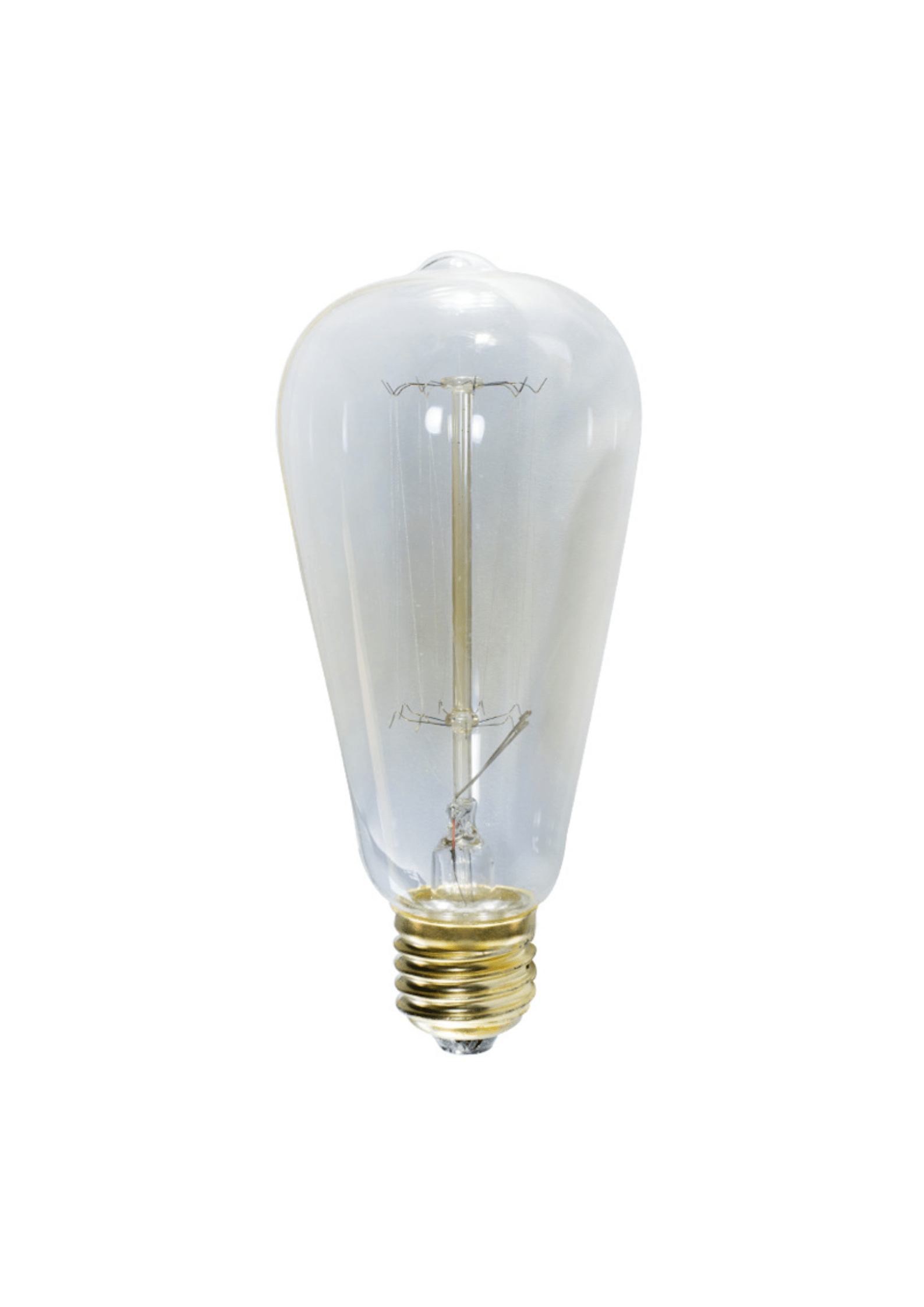 Incandescent bulb, 40W, warm-white – soft and cozy lighting solution.