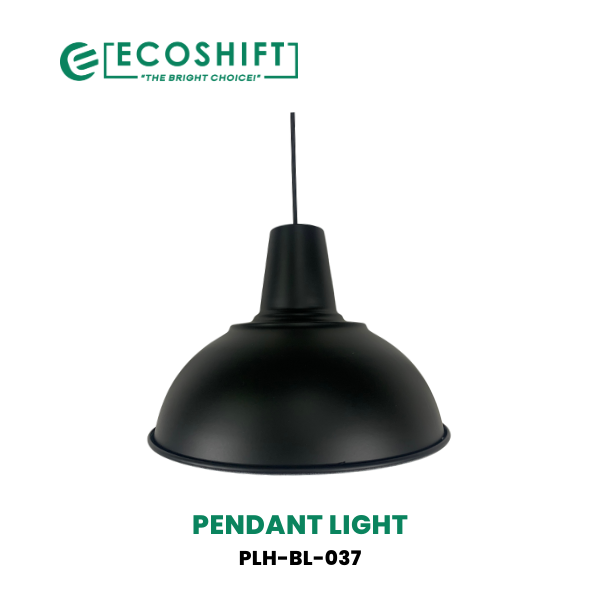 Pendant Light Housing Black Shaded Dome - Ecoshift Corporation