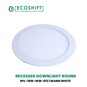 LED Panel Light Round 18W Warm-White - Ecoshift Corporation
