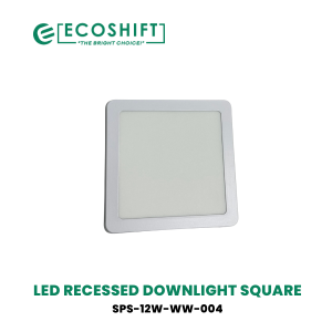 LED Recessed Downlight Square Warm White - Ecoshift Corporation