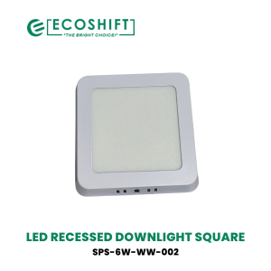 LED Recessed Downlight Square Warm White - Ecoshift Corporation