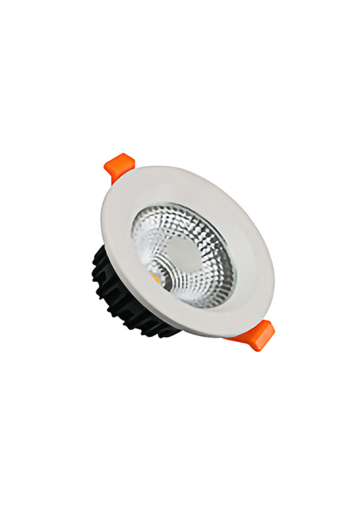 Standard LED Downlight, 12W, Warm White COB, for indoor lighting