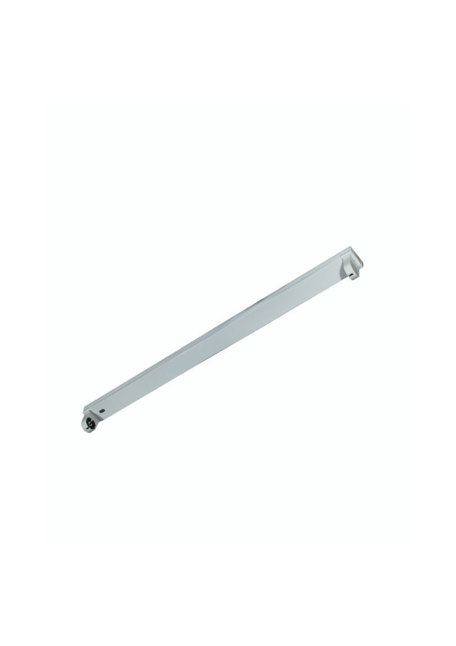 Batten housing, slim type, 1X2FT – durable and modern lighting fixture.