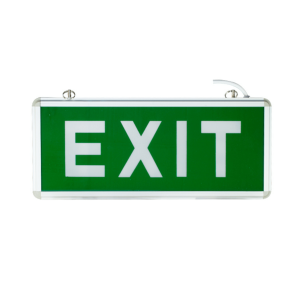 LED Exit Light Glass Exit Word Single Face