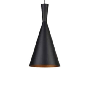Pendant Light Housing Vintage Black Cone