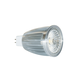 LED spotlight, 7W, COB, MR16, warm-white – energy-efficient focused lighting.