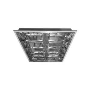 Recessed louver type housing, 2X2FT, 24X24″ – modern lighting fixture.