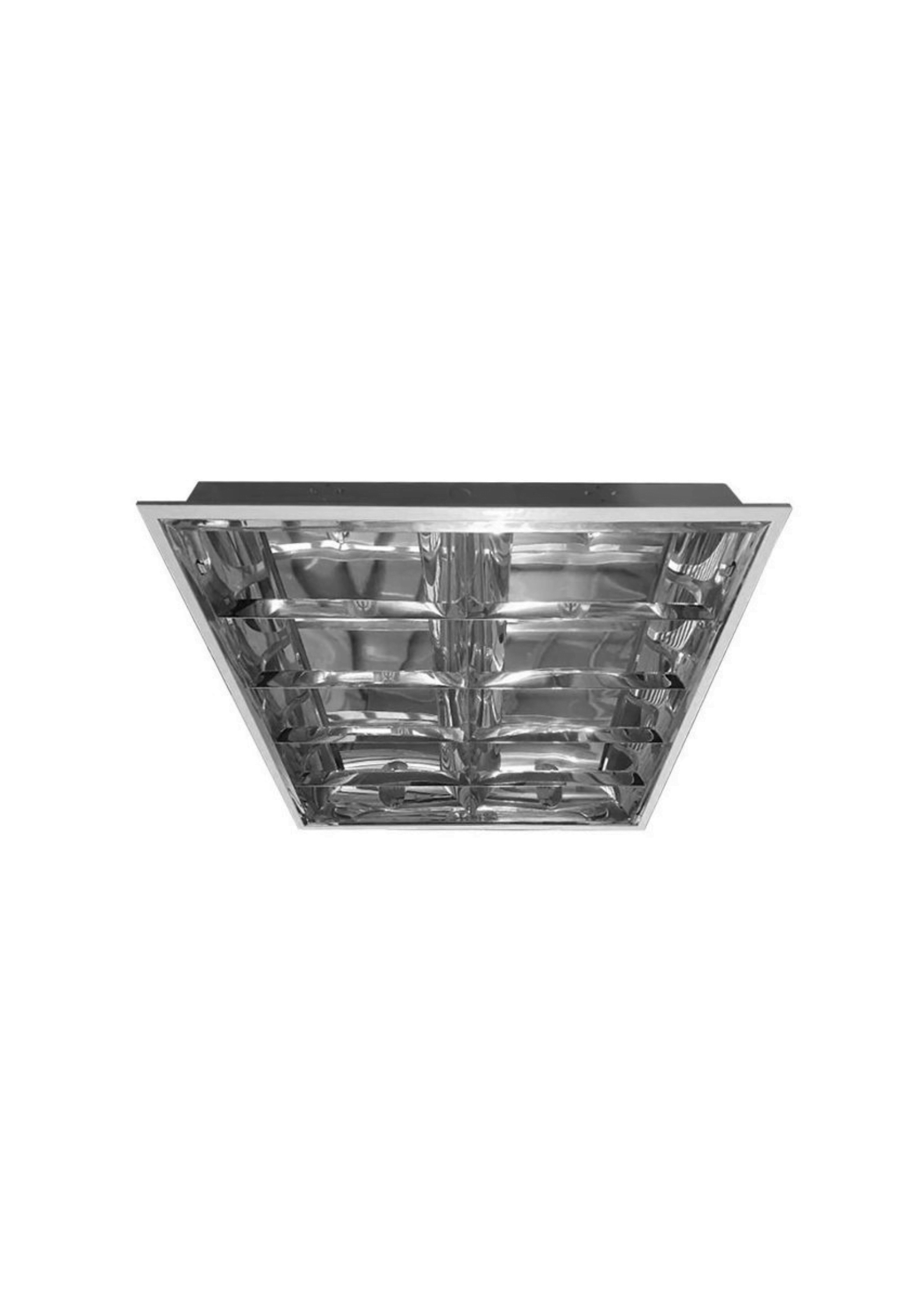 Recessed louver type housing, 2X2FT, 24X24″ – modern lighting fixture.