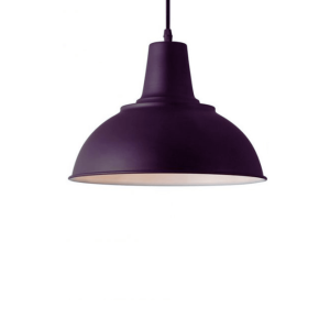 Pendant Light Housing Black Shaded Dome