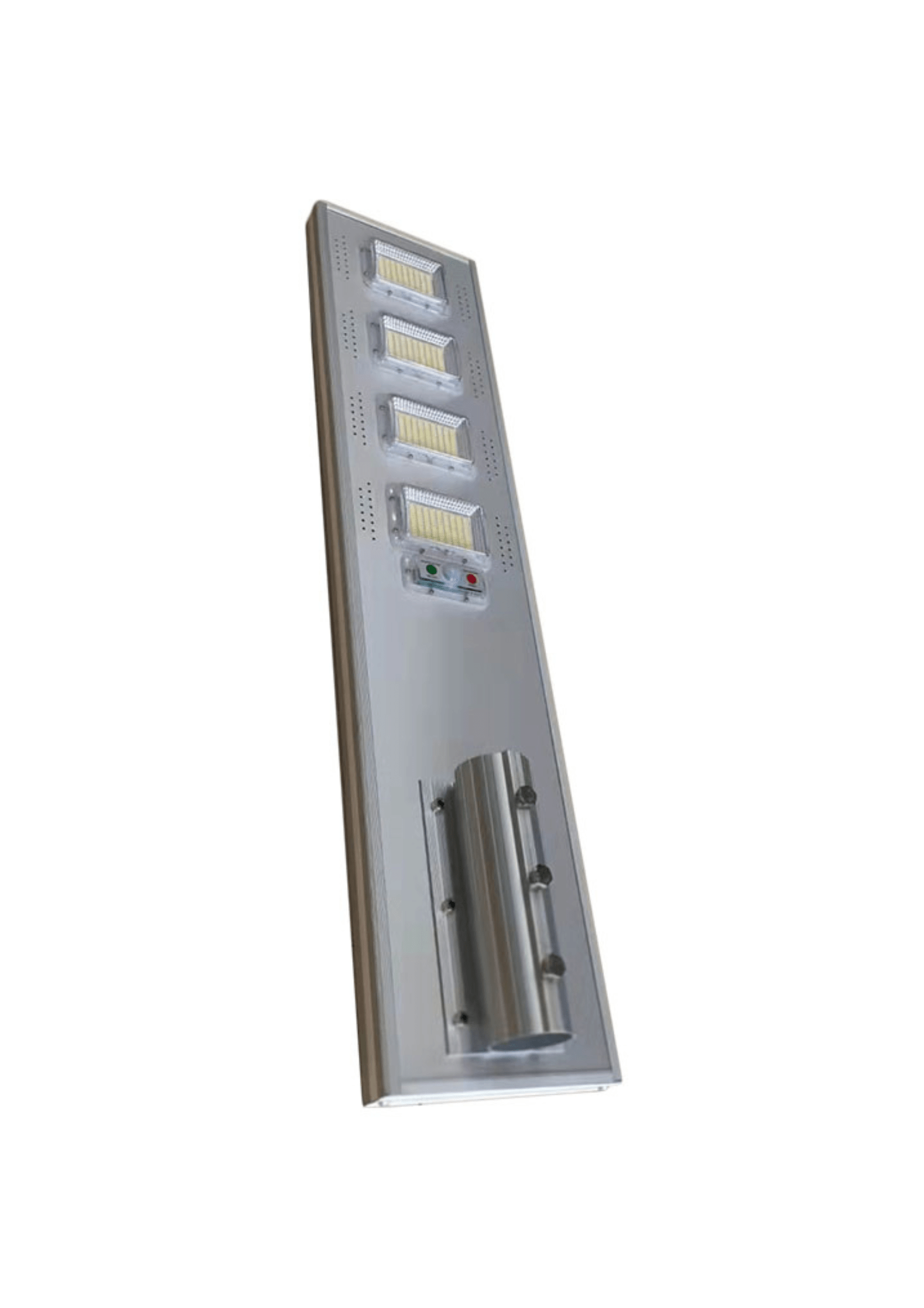 Deluxe integrated LED solar street light, 400W, daylight – efficient outdoor lighting.