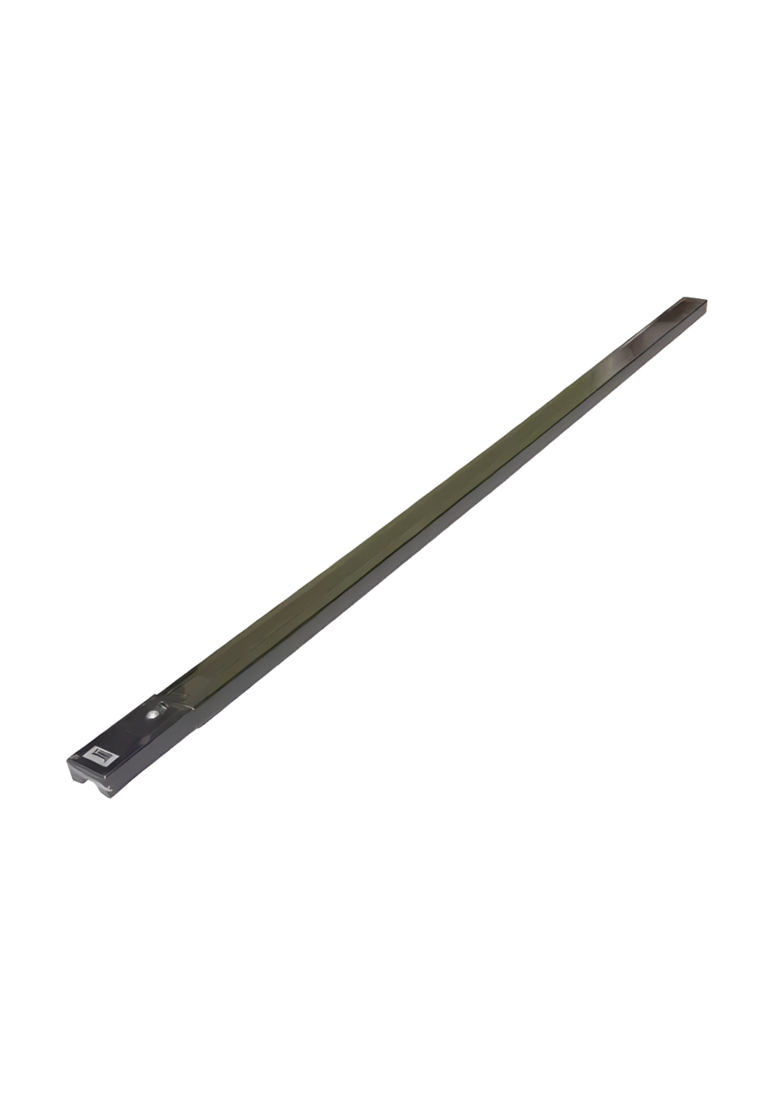 Track bar/rail for LED track light, 2m, black – modern lighting fixture.