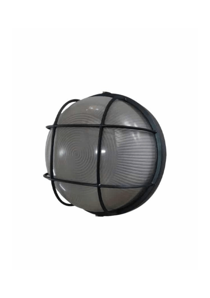 Wall Lamp Fixture – Economy Bulkhead E27 Glass