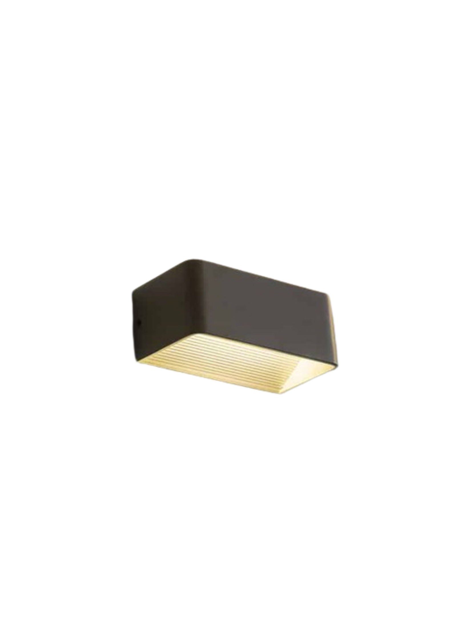 Wall lamp, deluxe, 5W, square, warm-white – modern indoor accent lighting.