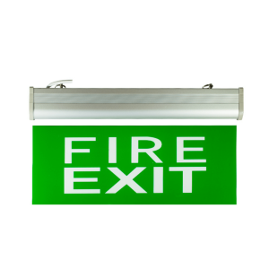 LED Fire Exit Sign Acrylic Double Face