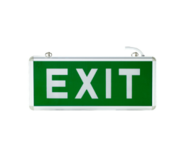 LED Exit Sign Glass Exit Word Double Face