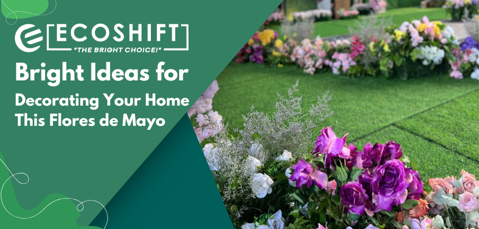 Bright ideas for Flores de Mayo: Stunning lighting to enhance your home & garden decor.