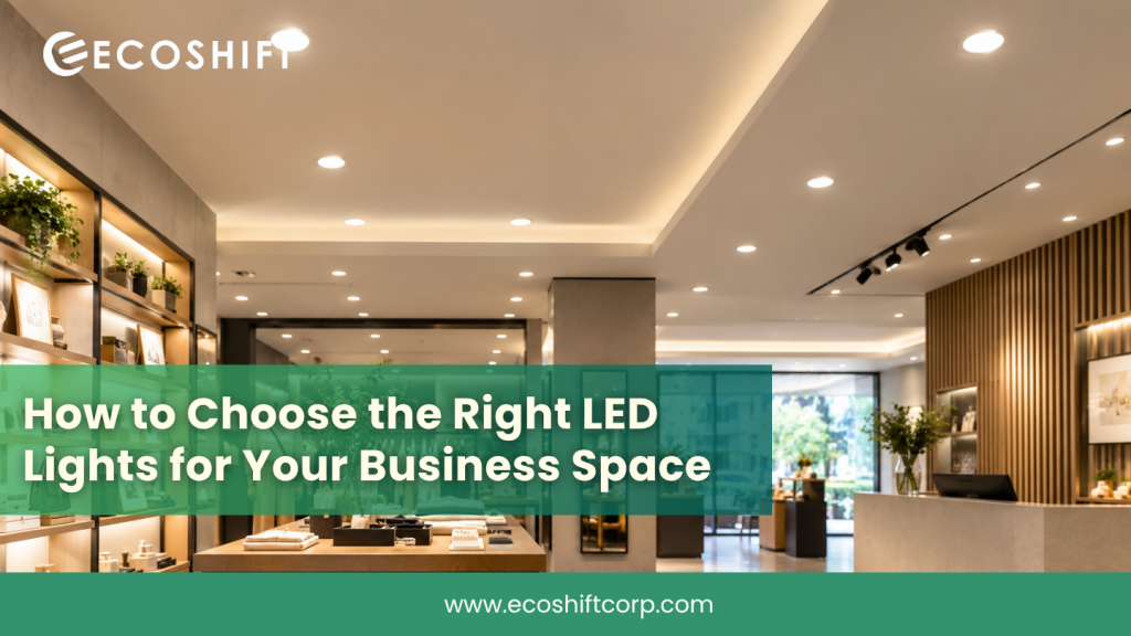 How to Choose the Right LED Lights for Your Business Space